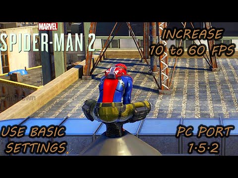 MARVEL SPIDER-MAN 2 PC PORT BOOST FPS AND 100 LAG FIX || ALL RTX AND GTX GRAPHIC CARD ||