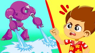 Spooky wants to hurt the Earth by freezing it all! | Superzoo