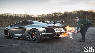 My Ears STILL HURT From Cooking the Christmas Turkey with an Aventador!