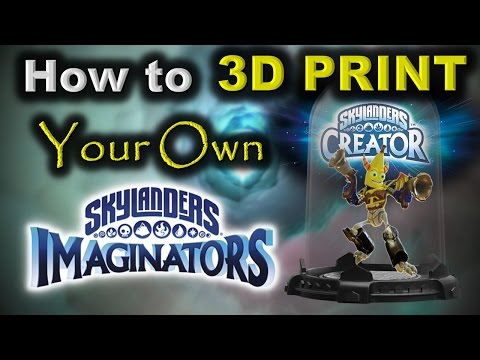 How To 3D PRINT - Your Own Skylanders Imaginator via the Creator App YouTube