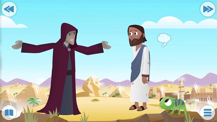 Bible for Kids: 3. Test in the desert - Jesus is tempted. Yep!