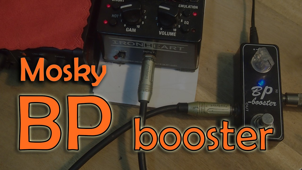 Mosky BP Booster Pedal - YouTube