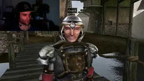 The Elder Scrolls 3 : Morrowind GOTY - Part 1 New Character Creation with Facecam and Commentary