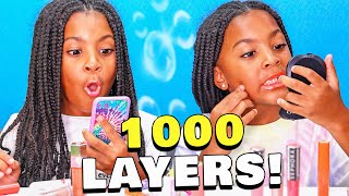 1,000 Layers Of Lip Gloss!