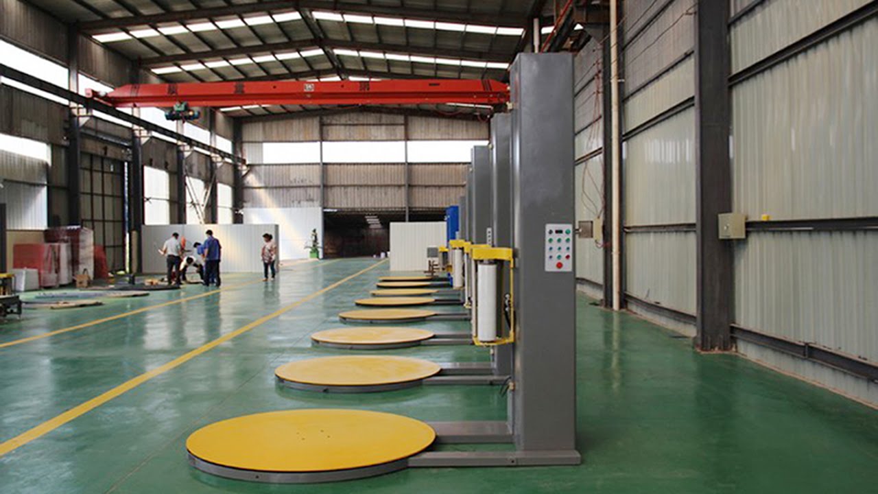 packaging machine 8 stretch Film Stretch Machine Packing Wrapping Pallet