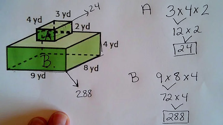 Volume of Composite Shapes ~ 5th Grade Math 5.MD.5