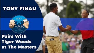 Tony Finau on playing with Tiger at the Masters