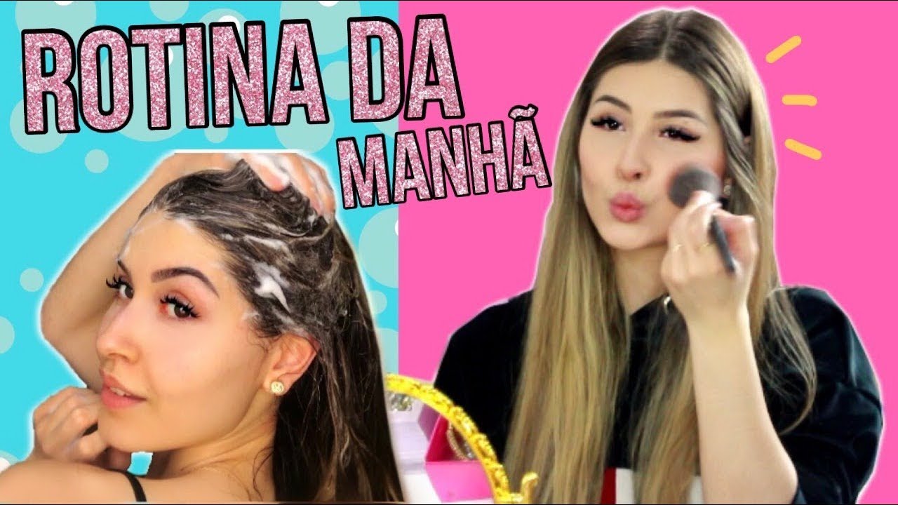 ROTINA DA MANHÃ PARA FACULDADE!