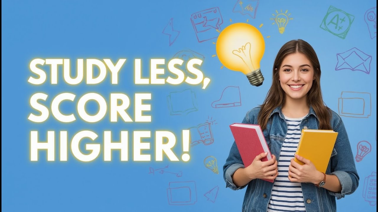 How to Study Less and Get Higher Grades - YouTube
