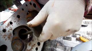 MGB Head - Remove Valves / Pre-Lube / Replace - Red Rusted Engine by guidoguitar 4,720 views 7 years ago 5 minutes, 34 seconds