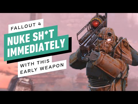 Fallout 4: Guide - The Most Powerful Weapon (Fat Man Nuke!) Is Right Outside the Vault