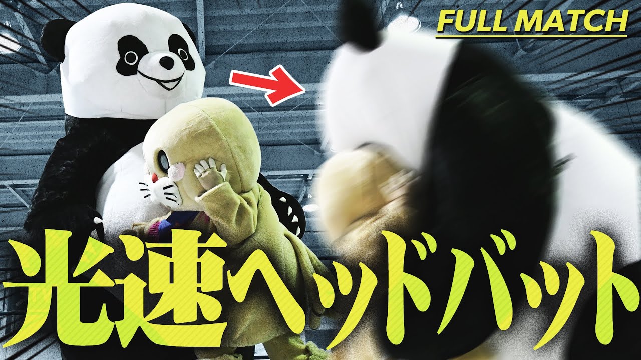 A spectacular ending] Andre the Giant Panda is too crazy! Pokotan