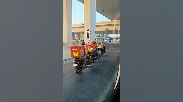 Talabat Bike Rider Food Delivery Dubai Shorts Emirates Ytshorts 2022 Road Bikelover 