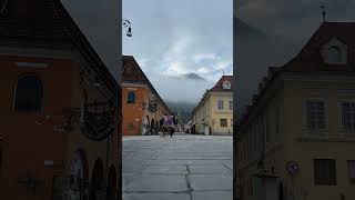 Timelapse Brașov! #music #coldplay #fog