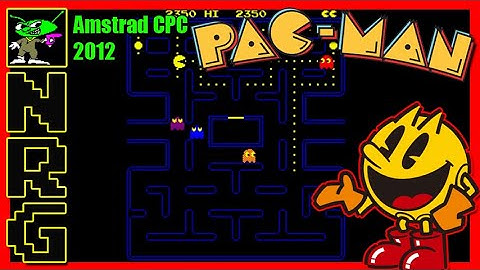 NRG: 5-10 Minutes of Gameplay - Pac-Man Emulator [Amstrad CPC]