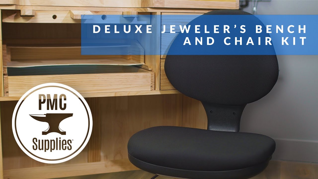 PMC Deluxe Jeweler's Bench and Adjustable Chair kit YouTube