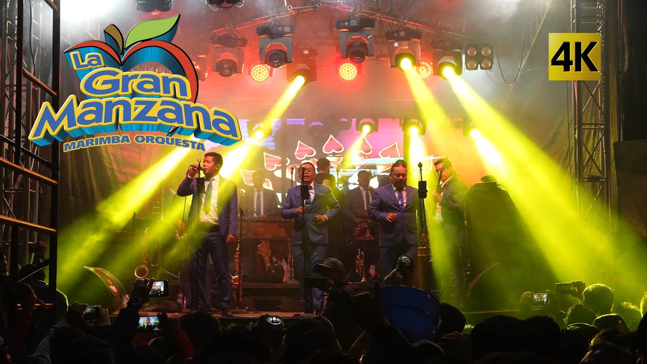 Marimba Orquesta La Gran Manzana Mix Contra El Dragon 4K YouTube