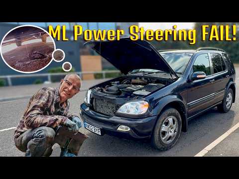 Mercedes ML Power Steering FAIL (and fix)