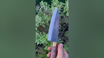 Tôi làm con dao lọc thịt bò bằng thép hòn bi xe tăng sắc nét đáng kinh ngạc