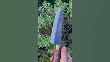 Tôi làm con dao lọc thịt bò bằng thép hòn bi xe tăng sắc nét đáng kinh ngạc