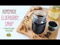 Homemade Elderberry Syrup Recipe - Cold Cough Remedy