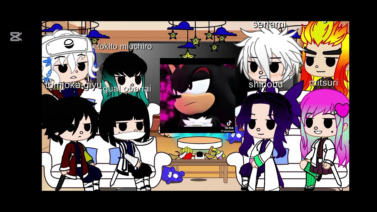 Los pilares reacionan a sonic shadow y silver🤭