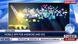 KCN News: LEOcoin is avaliable for Android and iOS screenshot 4