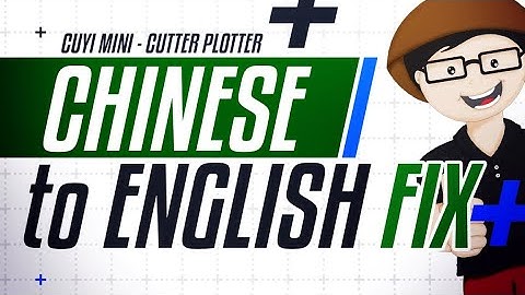 CUYI MINI - Unable to switch Language (Chinese to English) FIX!! * Factory Reset Settings *