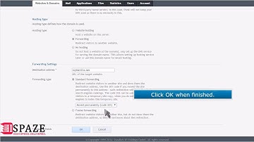 How to add a domain forwarder in Plesk - ISPAZE.COM