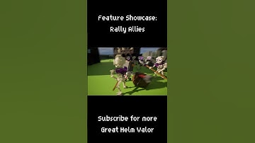 FeatureShowcase: Rally! #gamedev #devlog #steam #indiegame #newgame #gaming #epic #fantasy #fypシ #ai