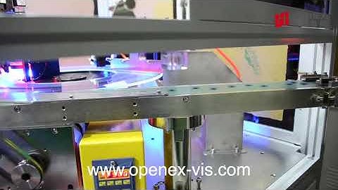 Plastic Ring Inspection Glass Disc Optical Sorting Machine