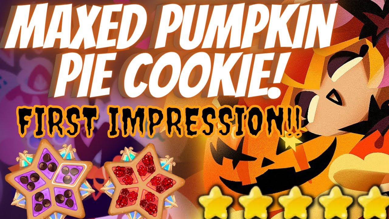 How To Build Pumpkin Pie Cookie Cookie Run