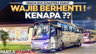 BUS SUMBAR WAJIB BERHENTI KARENA INI ‼️ Jakarta - Padang Naik Bus Palala Part3.