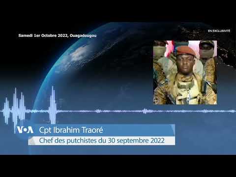 Burkina Faso: le capitaine Ibrahim Traoré en exclusivité