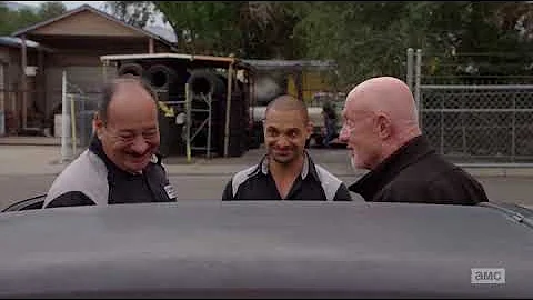 Better Call Saul S02E02-3 Mike Tracks Down Nacho Varga and Pryce's Baseball Cards