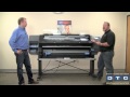 HP L110 Latex Printer Setup and Installation