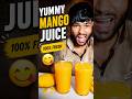 Yummy Mango Juice😋|| Oil vs Water #shorts #food