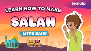 How to Pray (Salah) with Zain | My First Prayer for kids