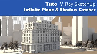 Tuto V Ray 5   Infinite Plane et Shadow Catcher