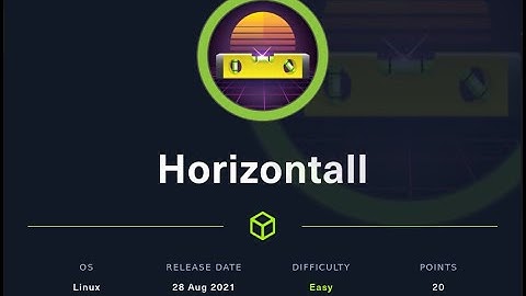 HTB Horizontall Walkthrough, CVE-2019-19609, CVE-2021-3129 exploit
