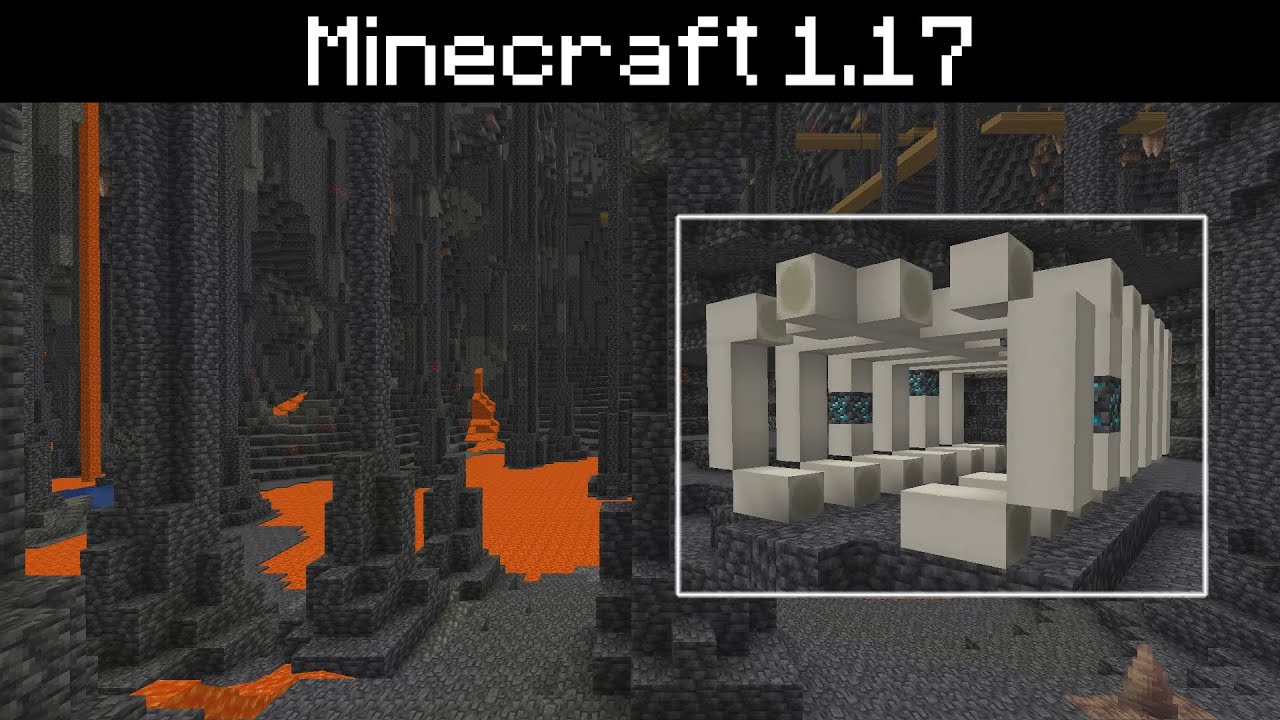 Minecraft 1.17 - World Changes - Caves, Ore Veins, New