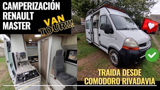 ✅CAMPERIZACIÓN COMPLETA DE RENAULT MASTER!‼➤VAN TOUR IMPERDIBLE