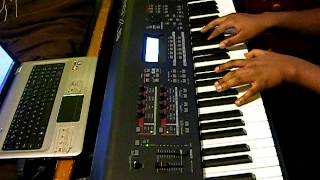 Video thumbnail of "We give you all the glory Piano Cover (Joyous Celebration)"