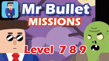 Mr Bullet - Spy Puzzles MISSIONS Level 7 8 9 Walkthrough 3 Stars