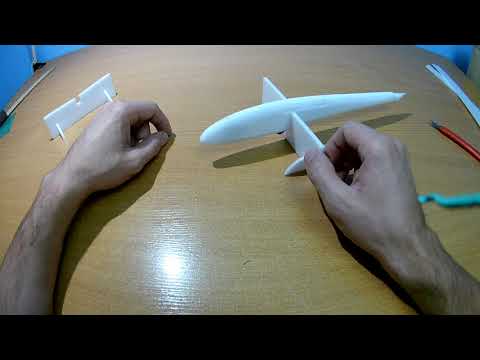 Инструкция по сборке летающей модели самолёта Бланик Л-13