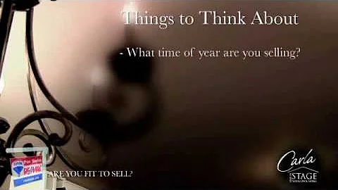 Are you fit to sell your home?  Check your home's ...