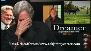 Kris Kristofferson laughs....fun to watch...