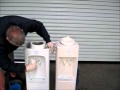 How to clean and sanitize a water cooler