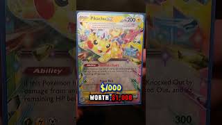 Pokemon Surging Sparks Pikachu EX Double Rare Error  #pokemontcg #surgingsparks #pikachu #charizard