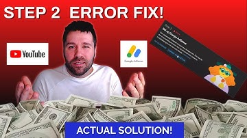 How To FIX Step 2 Error YouTube AdSense 2024 | The BEST Way To Fix Google Adsense Step 2 Error